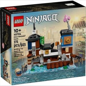 LEGO Ninjago 40704 Micro NINJAGO Docks Factory Sealed New in Box